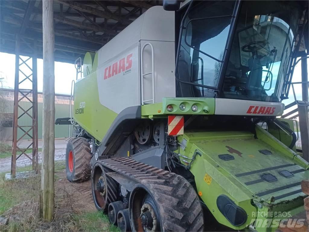 CLAAS Lexion 670TT Kombajny zbożowe