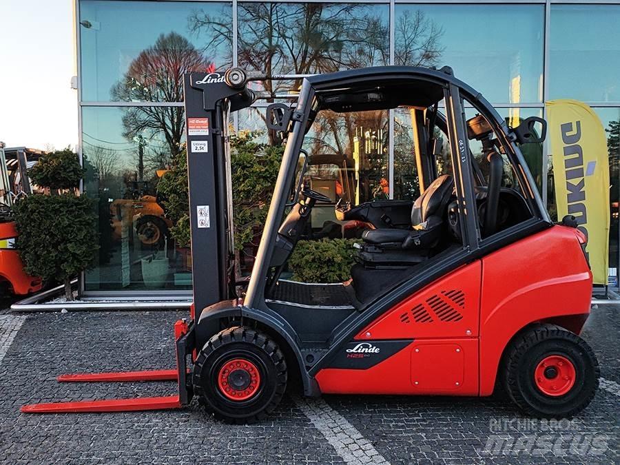 Linde H25T-02 Wózki LPG