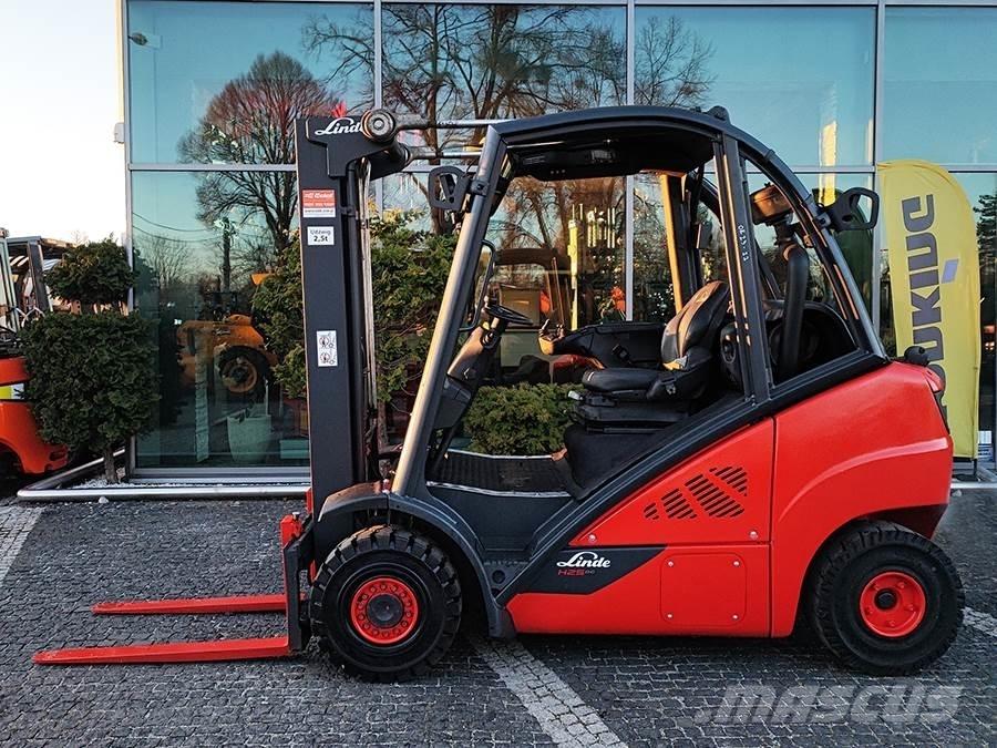 Linde H25T-02 Wózki LPG