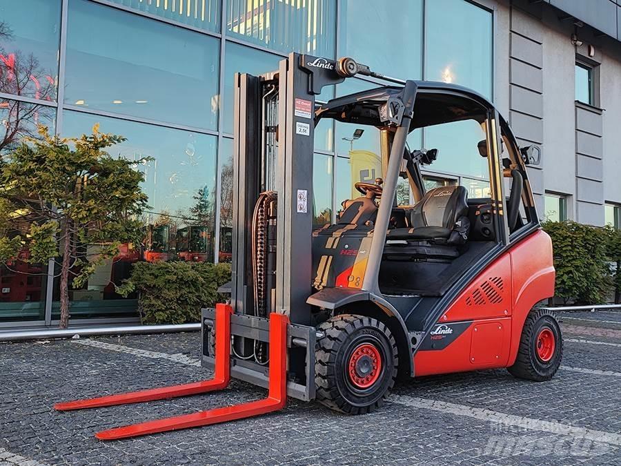 Linde H25T-02 Wózki LPG