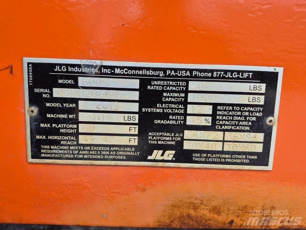 JLG 800 S Podnośniki przegubowe