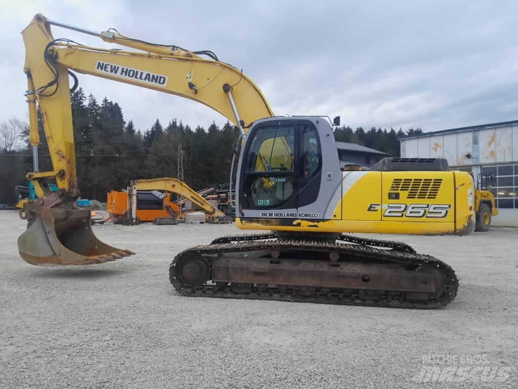 New Holland E 265 Koparki gąsienicowe