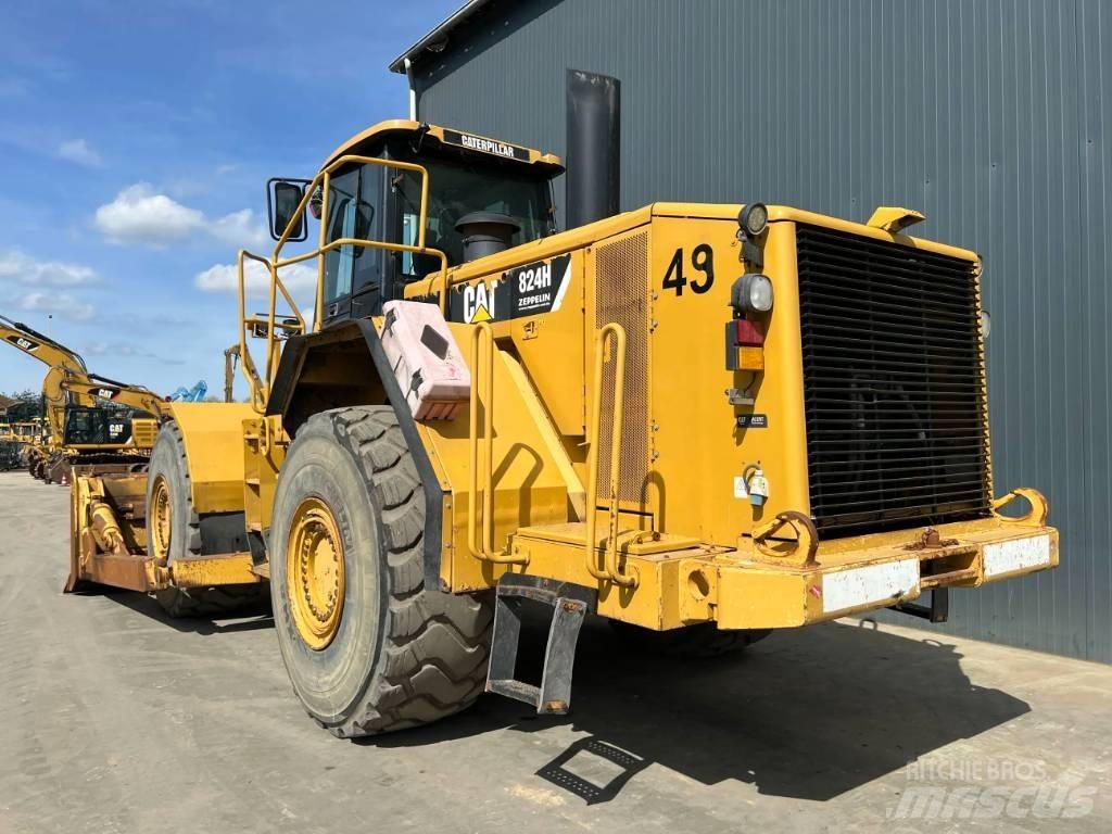 CAT 824H Spycharki kołowe