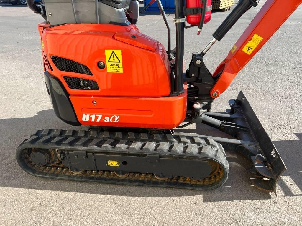 Kubota U 17-3 Minikoparki