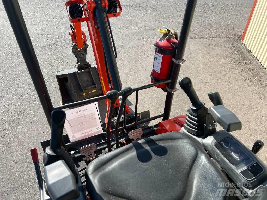 Kubota U 17-3 Minikoparki
