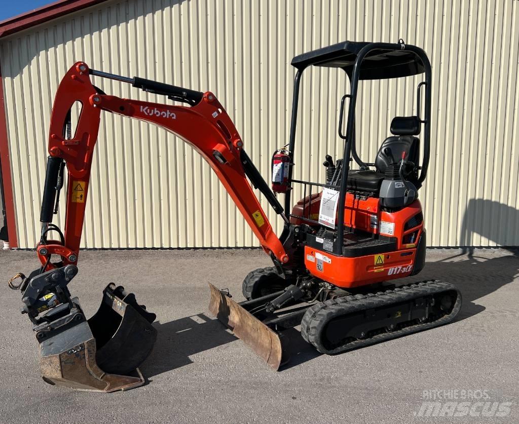 Kubota U 17-3 Minikoparki