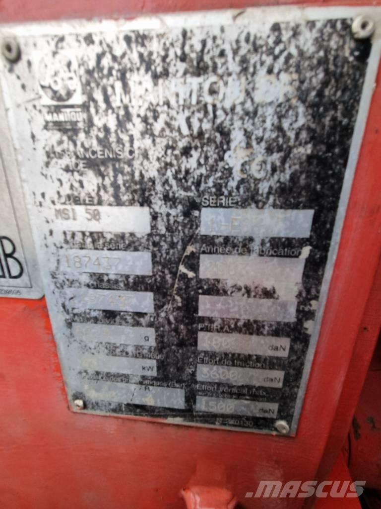 Manitou MSI 50 Wózki widłowe terenowe