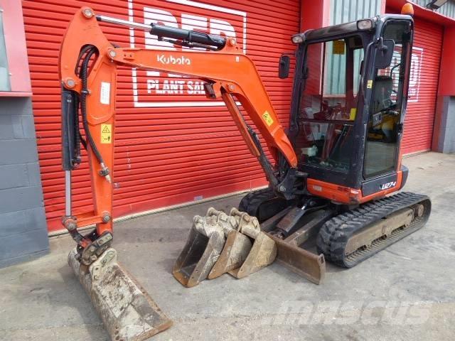 Kubota U 27-4 Minikoparki