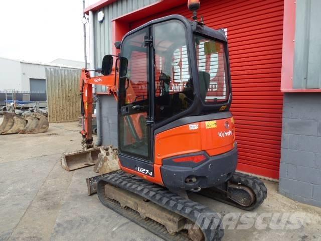 Kubota U 27-4 Minikoparki