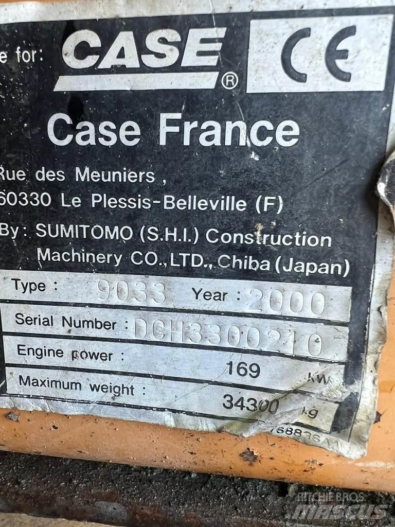 CASE 9033 Koparki gąsienicowe
