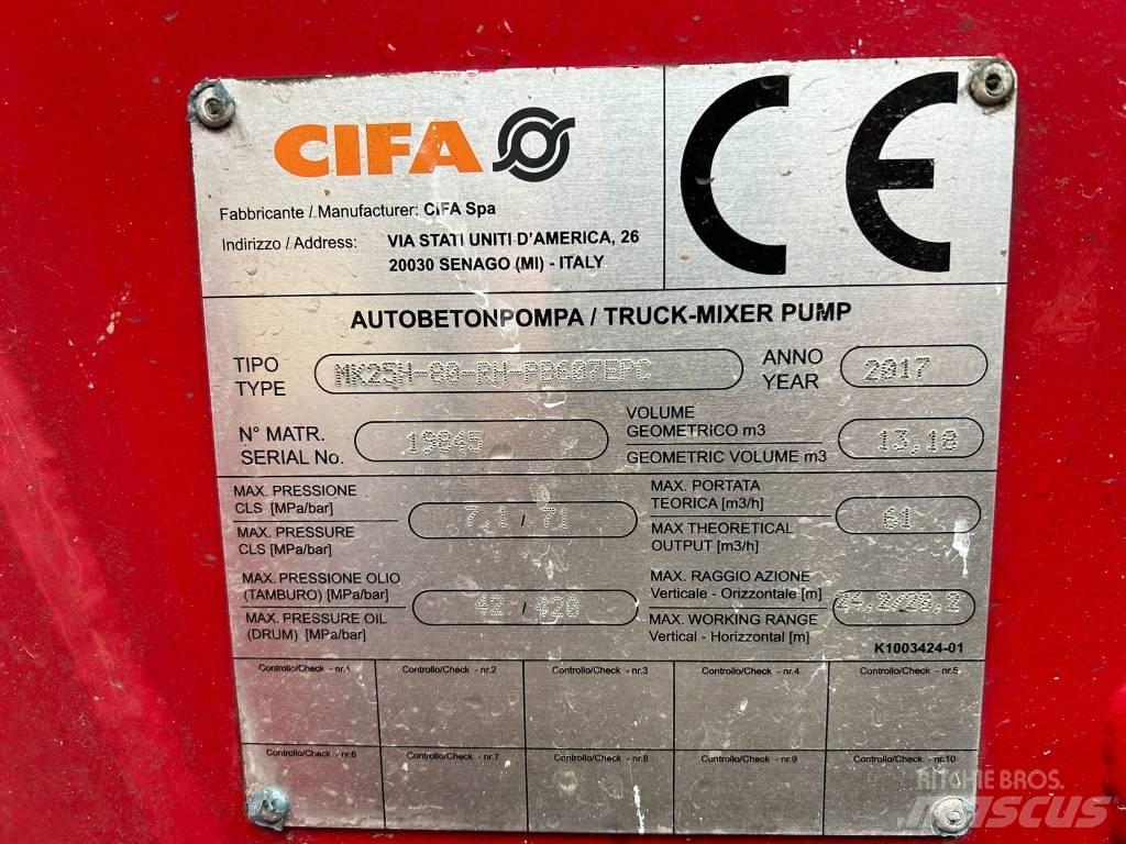 Cifa MK25H Carbotech Samojezdne pompy do betonu