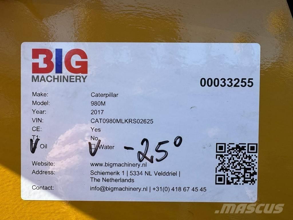 CAT 980M Ładowarki kołowe