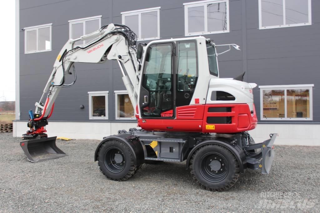 Takeuchi TB395W Koparki kołowe