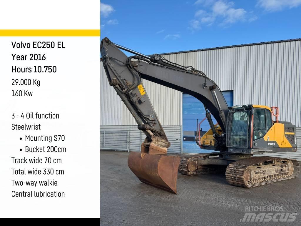 Volvo EC 250 EL Koparki gąsienicowe