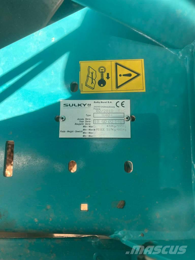 Sulky X40+ Rozrzutnik obornika