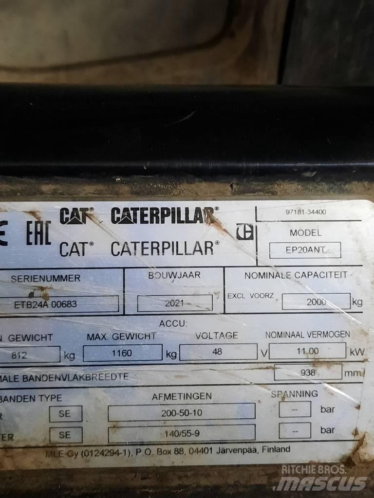 CAT EP20ANT Wózki elektryczne