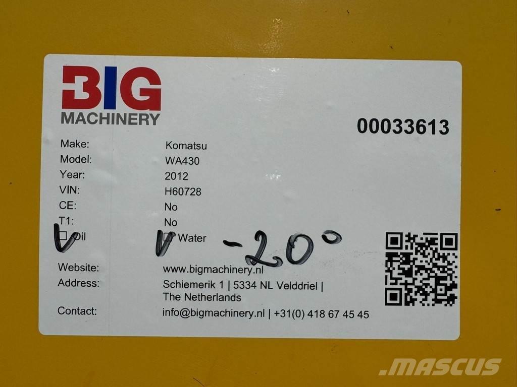 Komatsu WA430-6 Ładowarki kołowe
