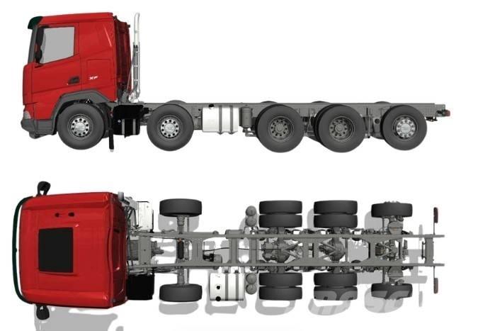 DAF XF 530 FAF 10x4 Pojazdy pod zabudowę