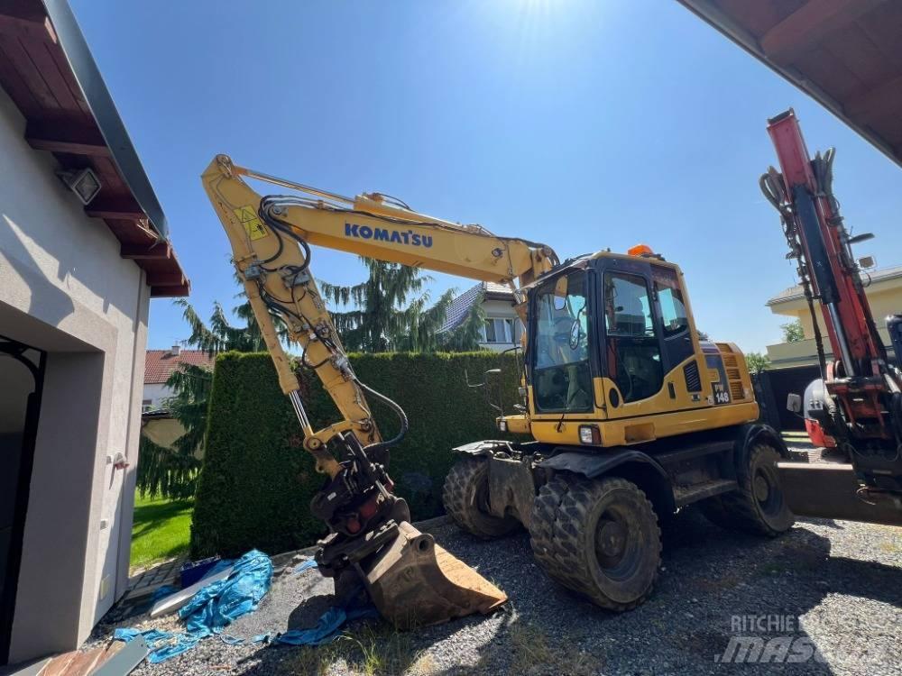 Komatsu PW 148-8 Koparki kołowe