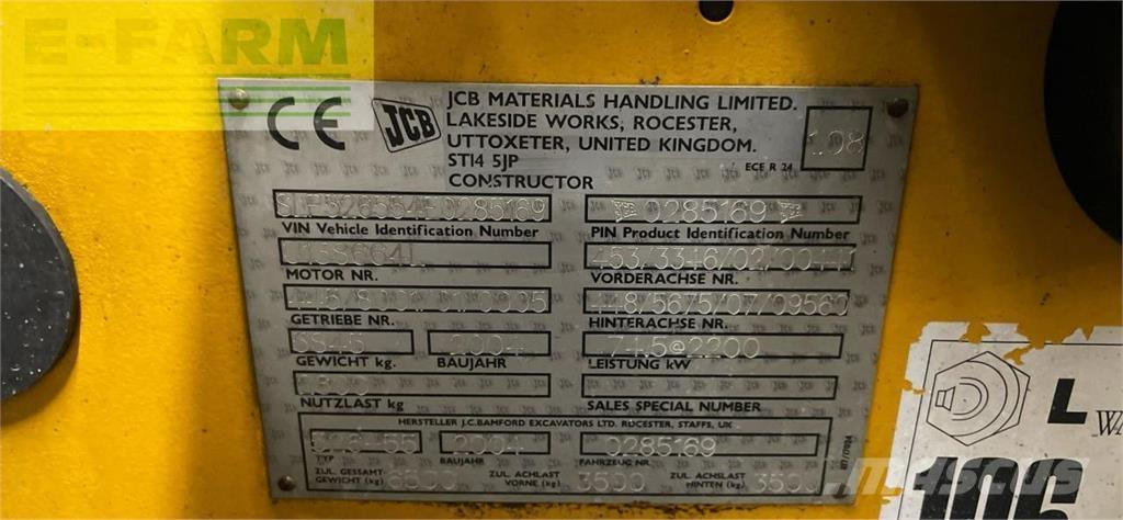 JCB 526-56 Ładowarki rolnicze