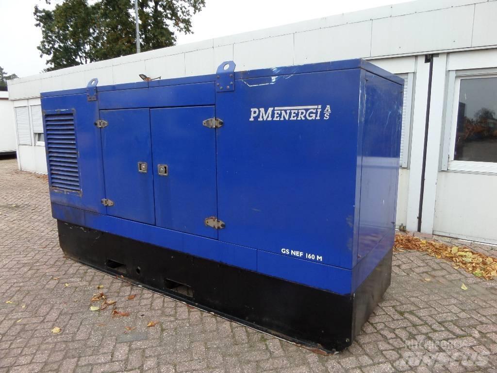 PM energie GSNEF160M Agregaty prądotwórcze Diesla