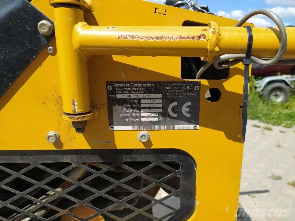 Vermeer RTX150 Koparki łańcuchowe