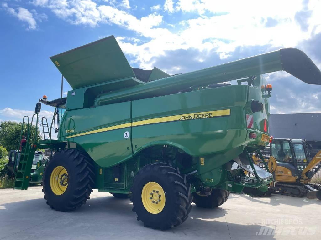 John Deere S670 4x4 Kombajny zbożowe