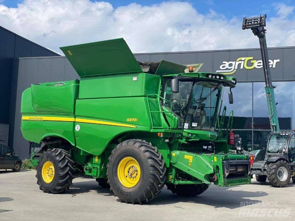 John Deere S670 4x4 Kombajny zbożowe