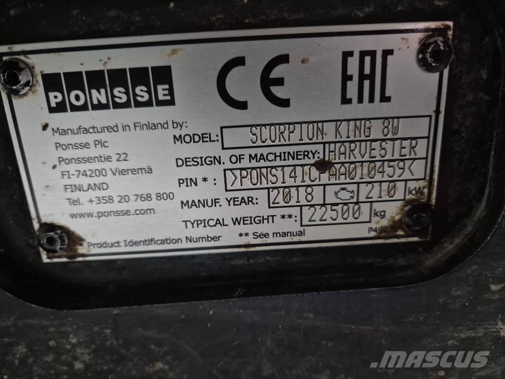 Ponsse Scorpion King Harwestery