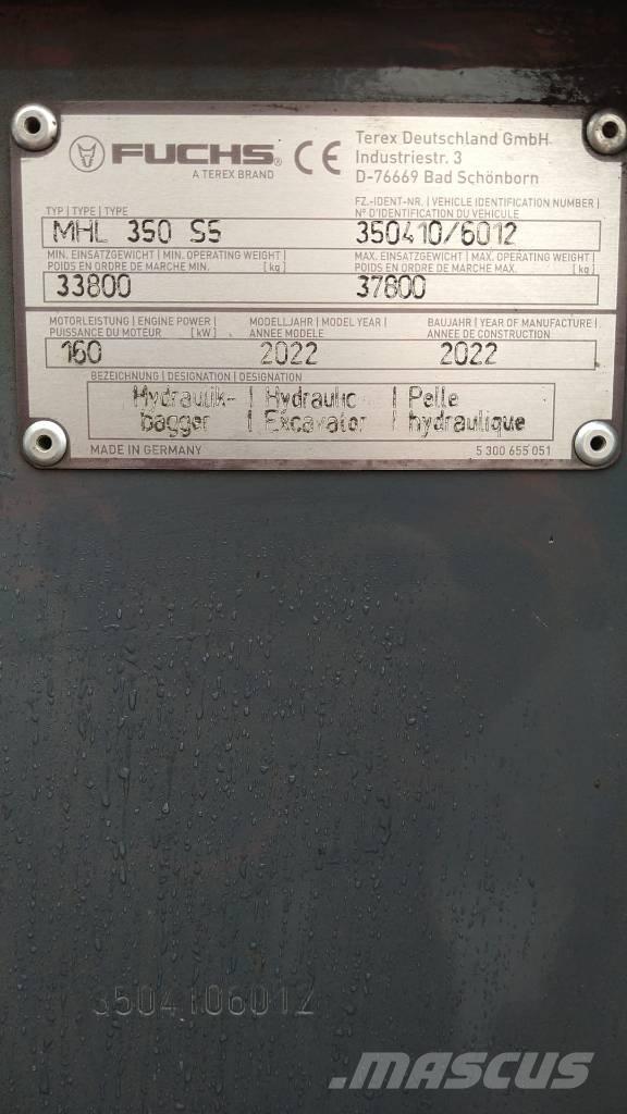 Fuchs 350 Portowe maszyny do przeładunku