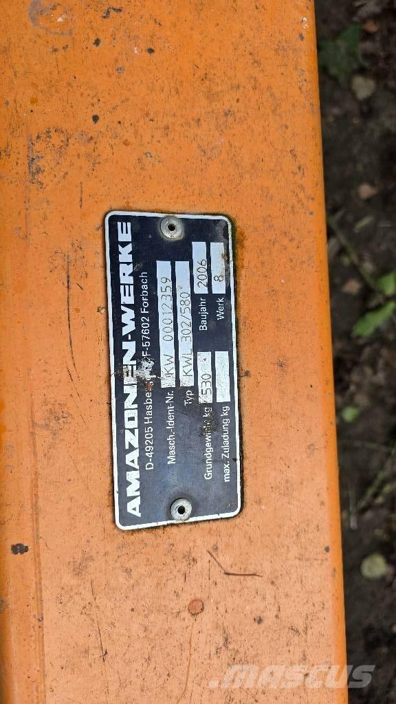 Amazone Taurus 3000 Brony talerzowe