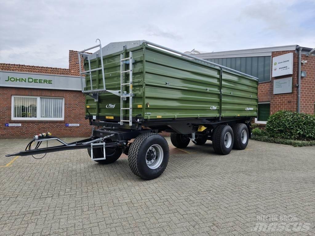 Fliegl DDK 240 FOX Przyczepy do przewozu słomy w belach