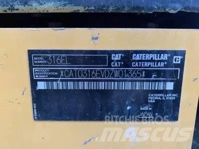 CAT 316 EL Koparki gąsienicowe