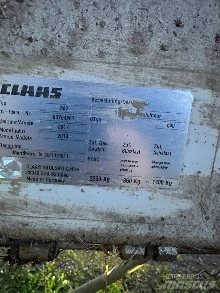 CLAAS Liner 2800 Zgrabiarki i przetrząsacze