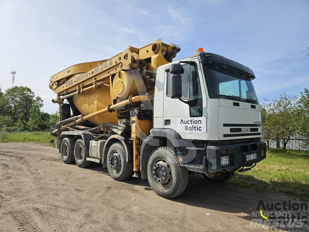 Iveco Magirus Samojezdne pompy do betonu