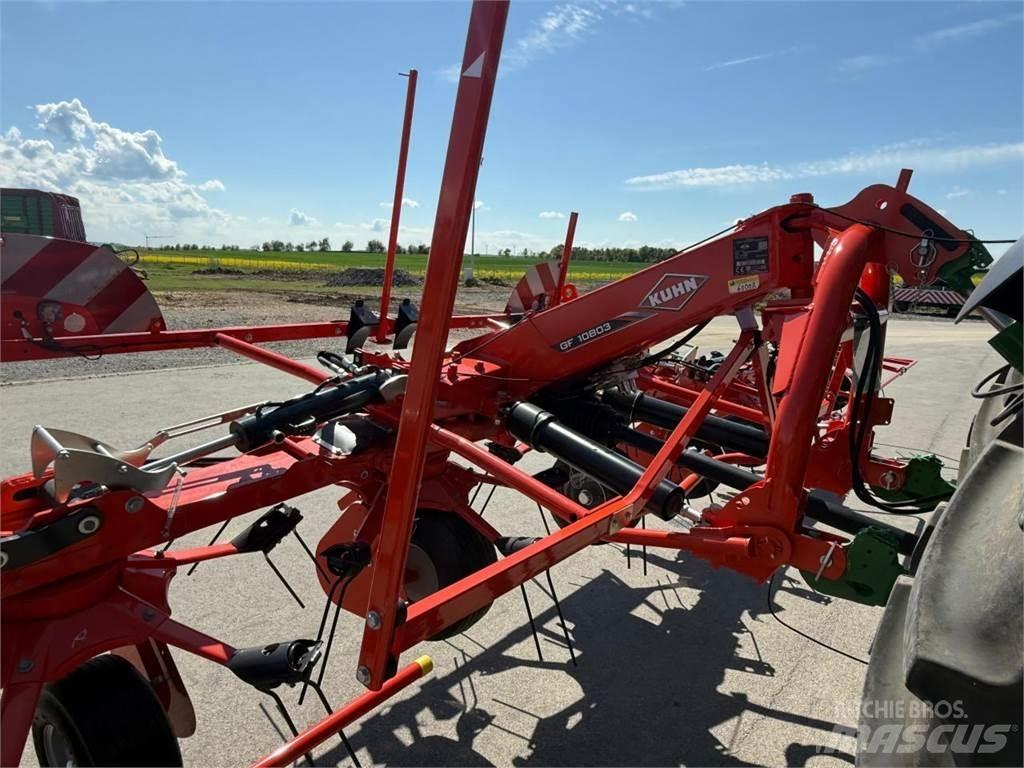 Kuhn GF 10803 Zgrabiarki i przetrząsacze