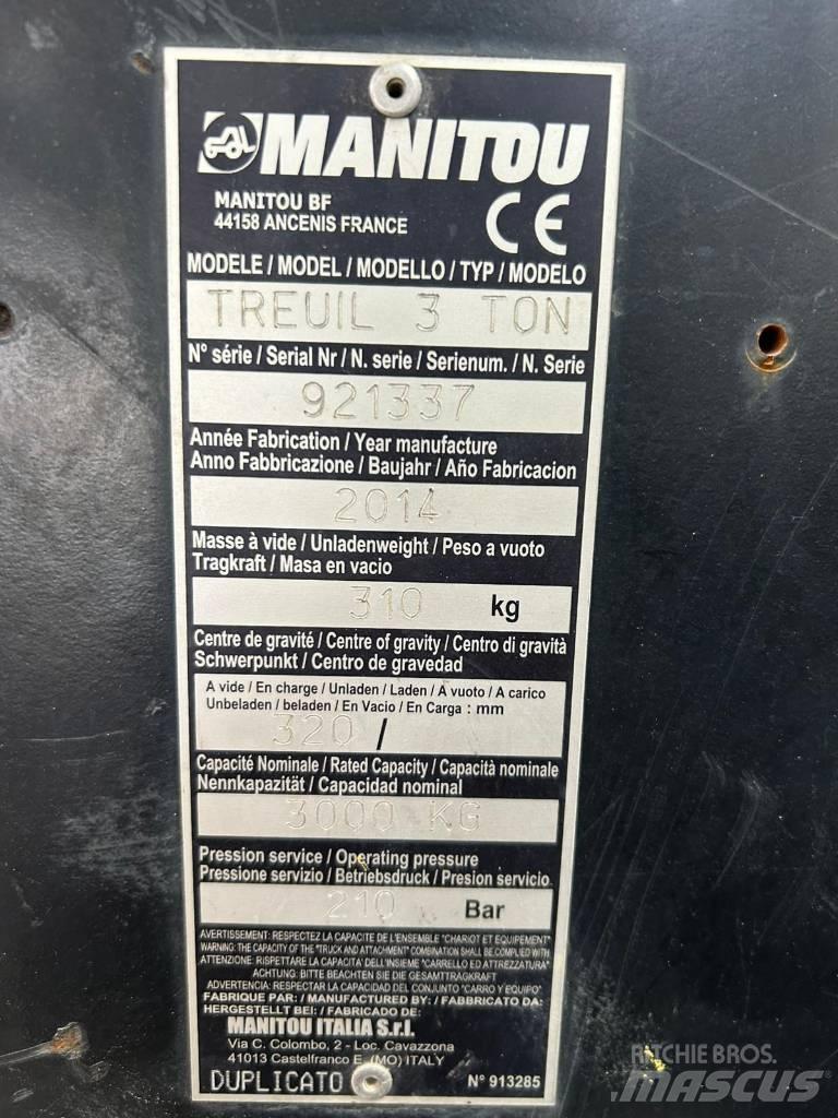 Manitou WINCH 3T Inne akcesoria