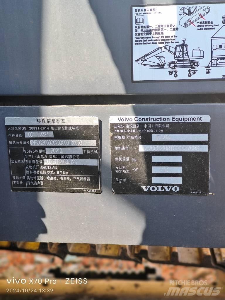 Volvo EC 210 Koparki gąsienicowe