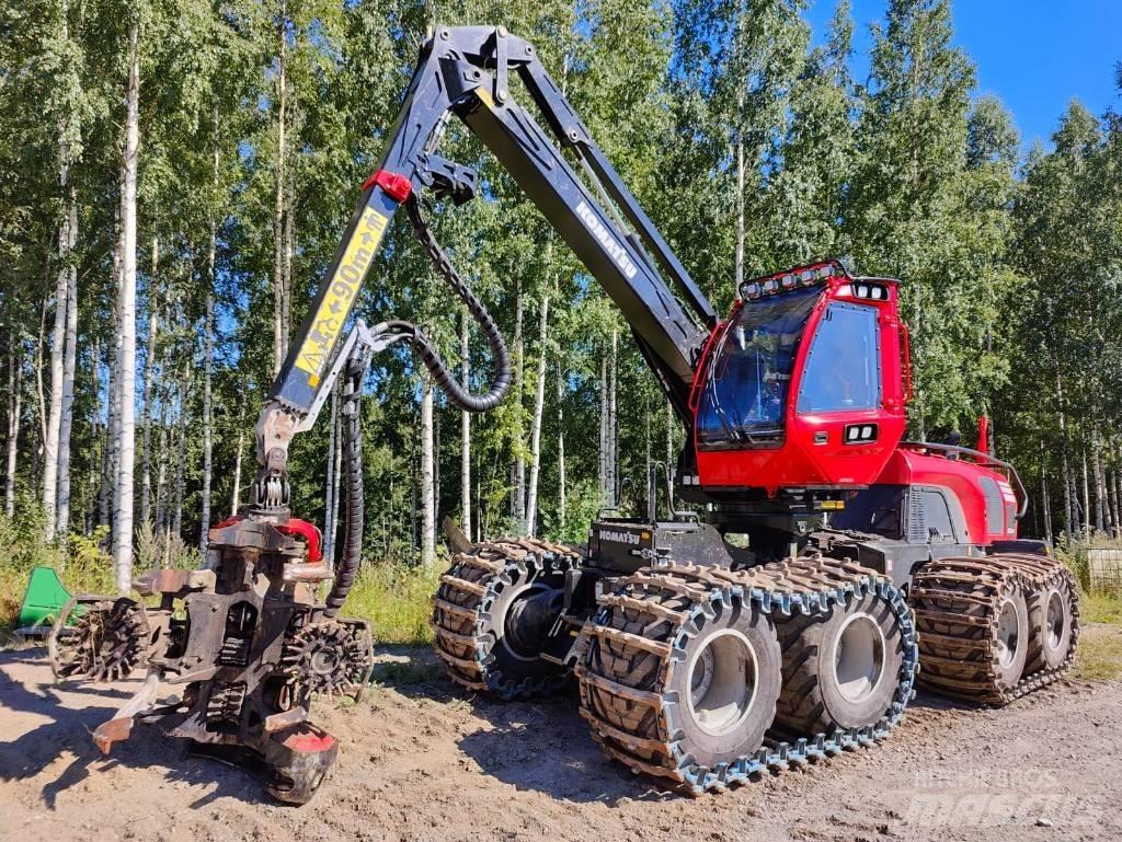 Komatsu 931 XC Harwestery