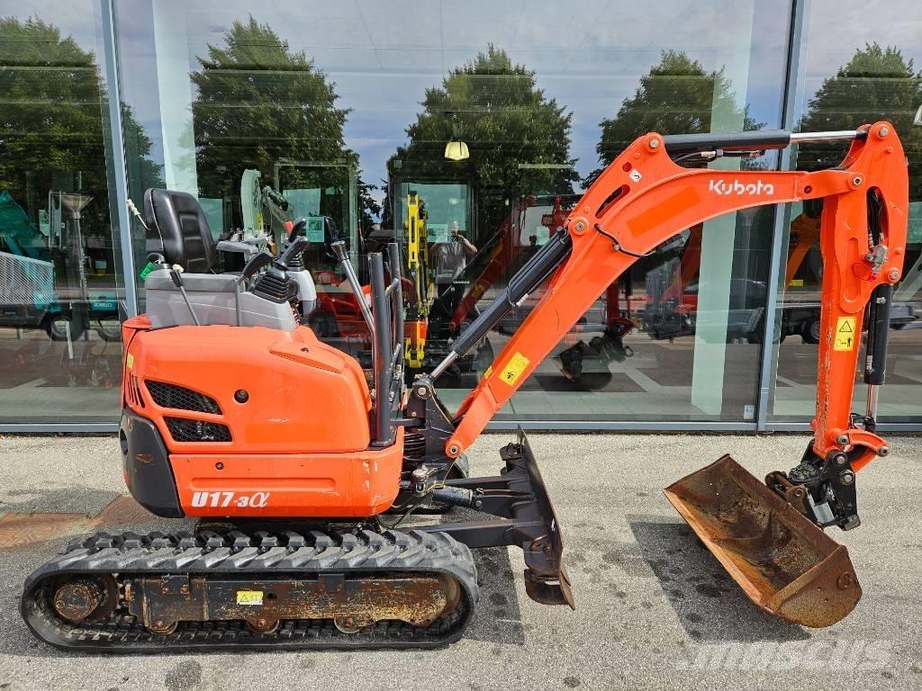 Kubota u17-3a Minikoparki