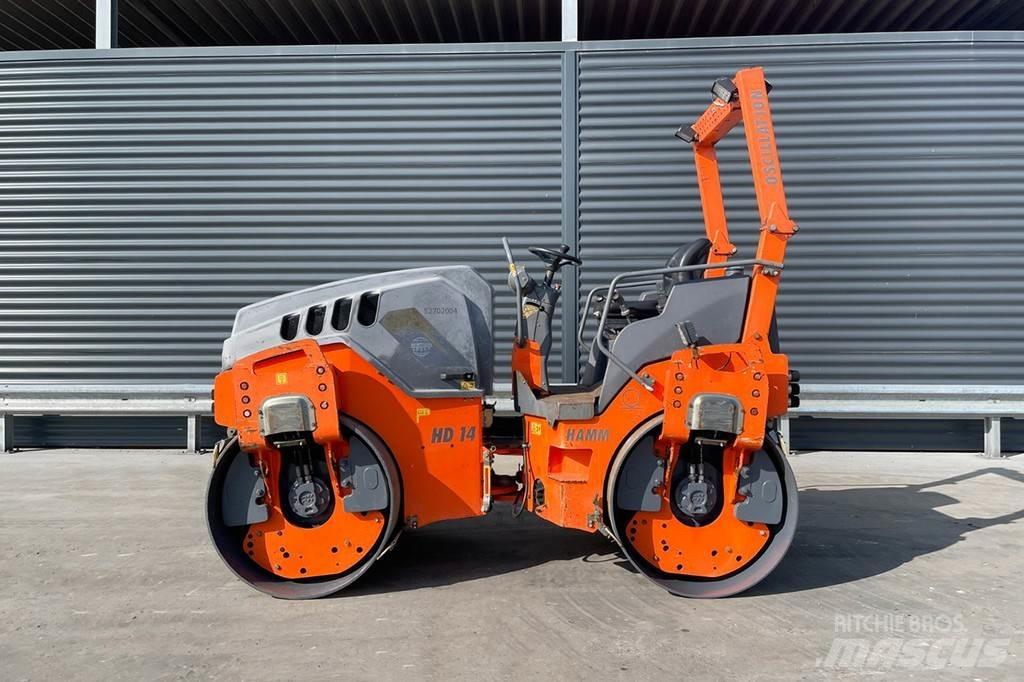 Hamm HD 14 VV Walce dwubębnowe