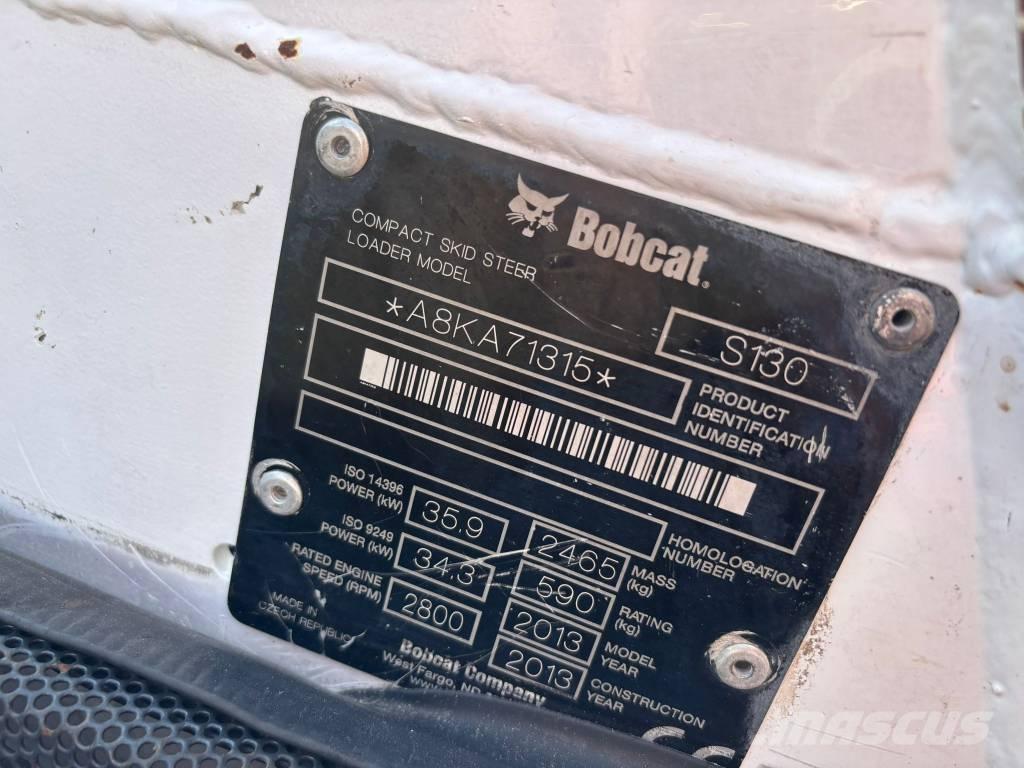 Bobcat S 130 Ładowarki burtowe