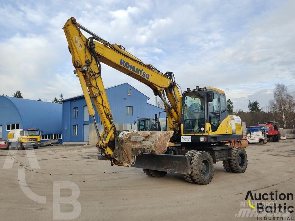 Komatsu PW160-7 Koparki kołowe