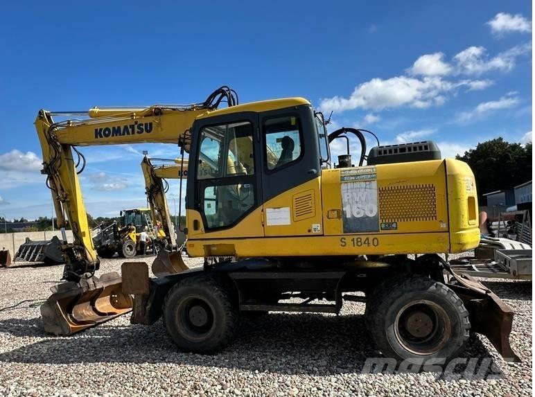Komatsu PW 160-7E0 Koparki kołowe