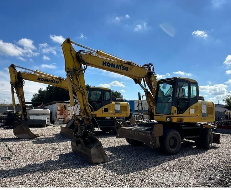 Komatsu PW 160-7E0 Koparki kołowe