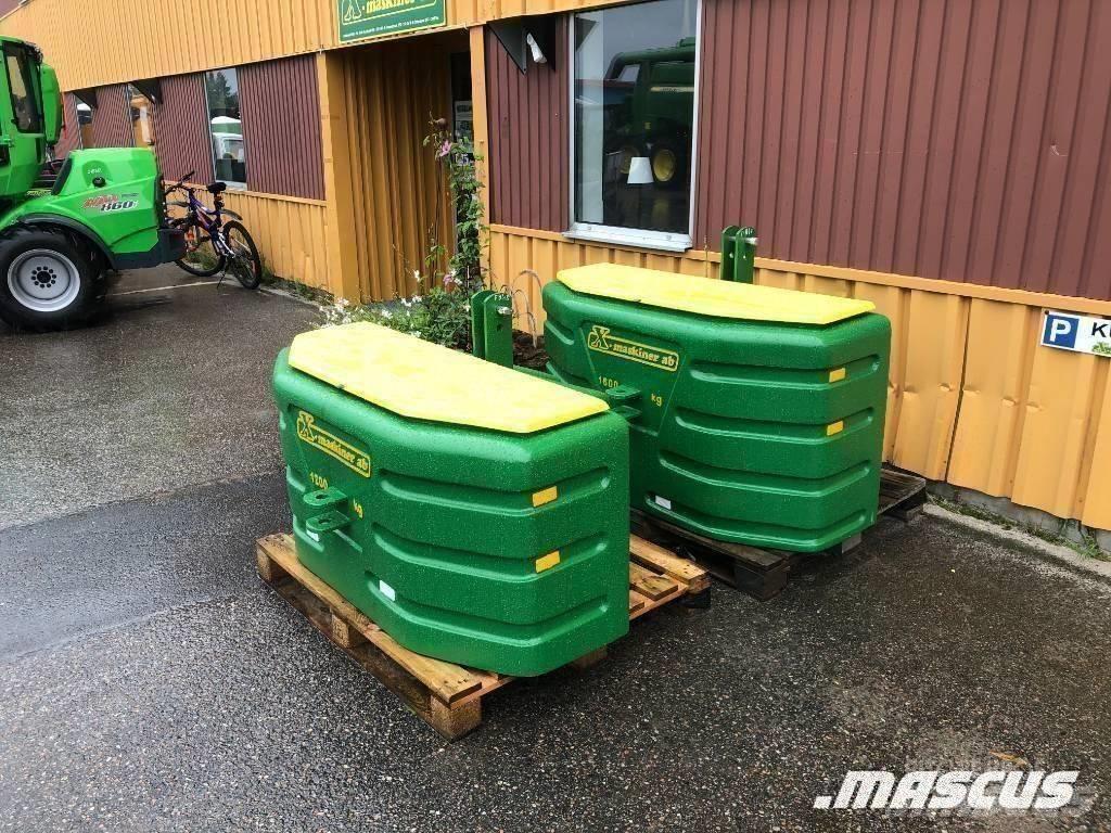  Frontvikter 800 KG Przednie obciążniki