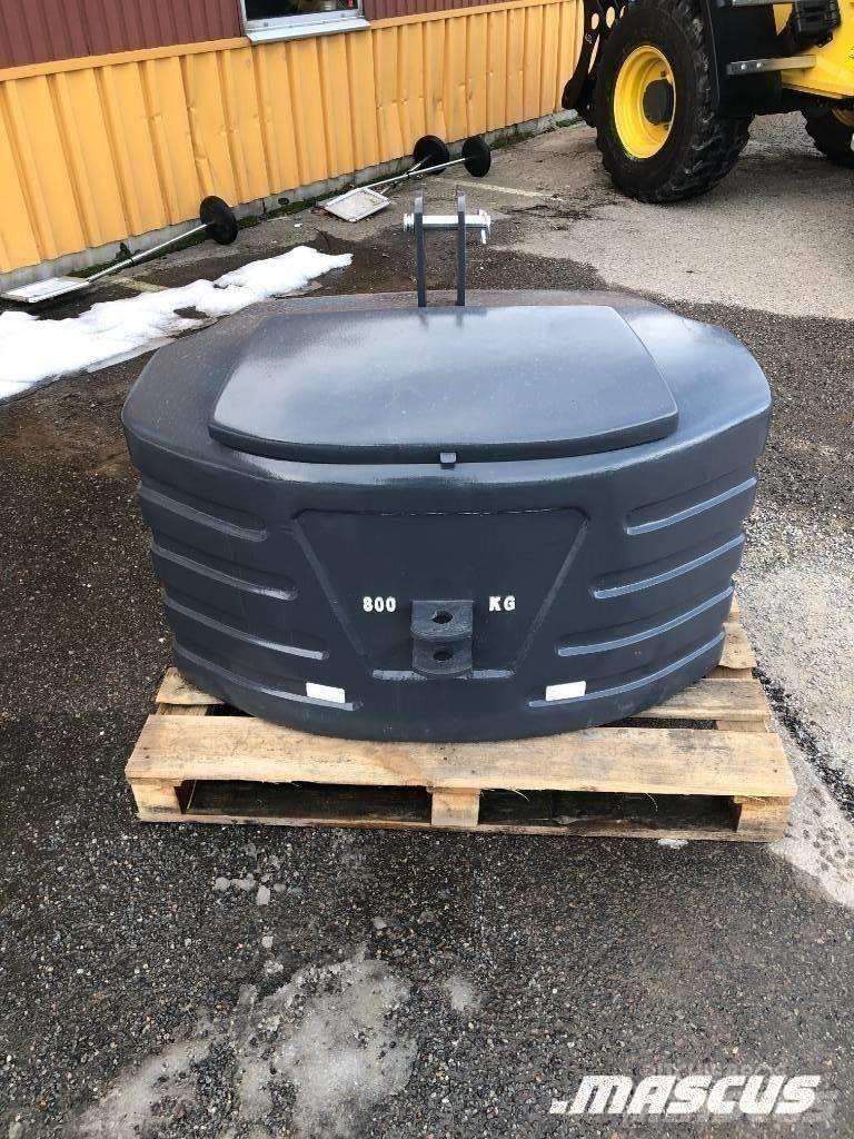  Frontvikter 800 KG Przednie obciążniki