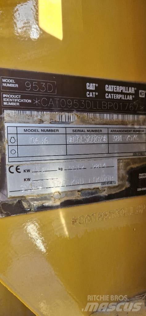 CAT 953 D Ładowarki gąsienicowe