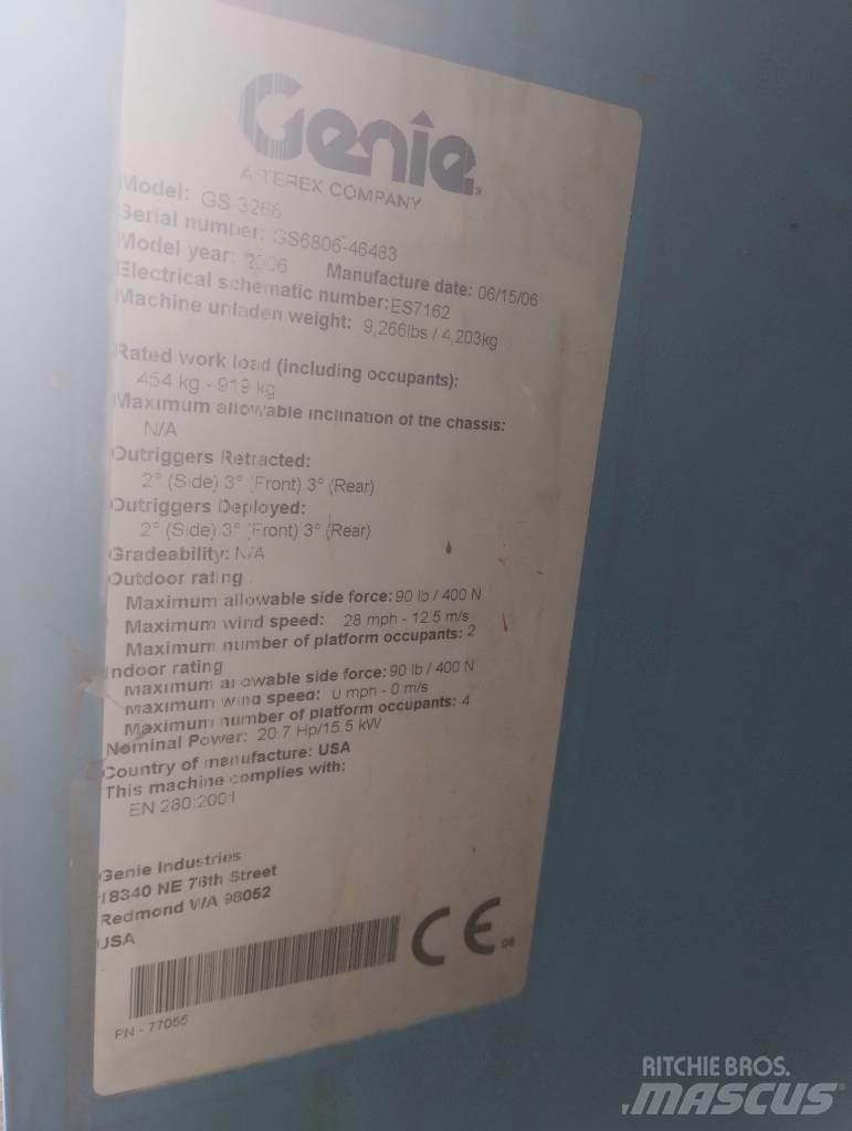 Genie GS 3268 Podnośniki nożycowe