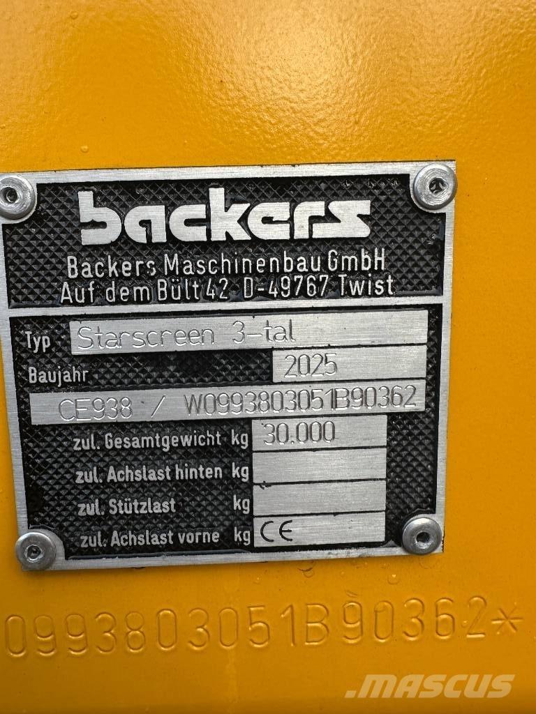 Backers 3-tal Przesiewacze mobilne